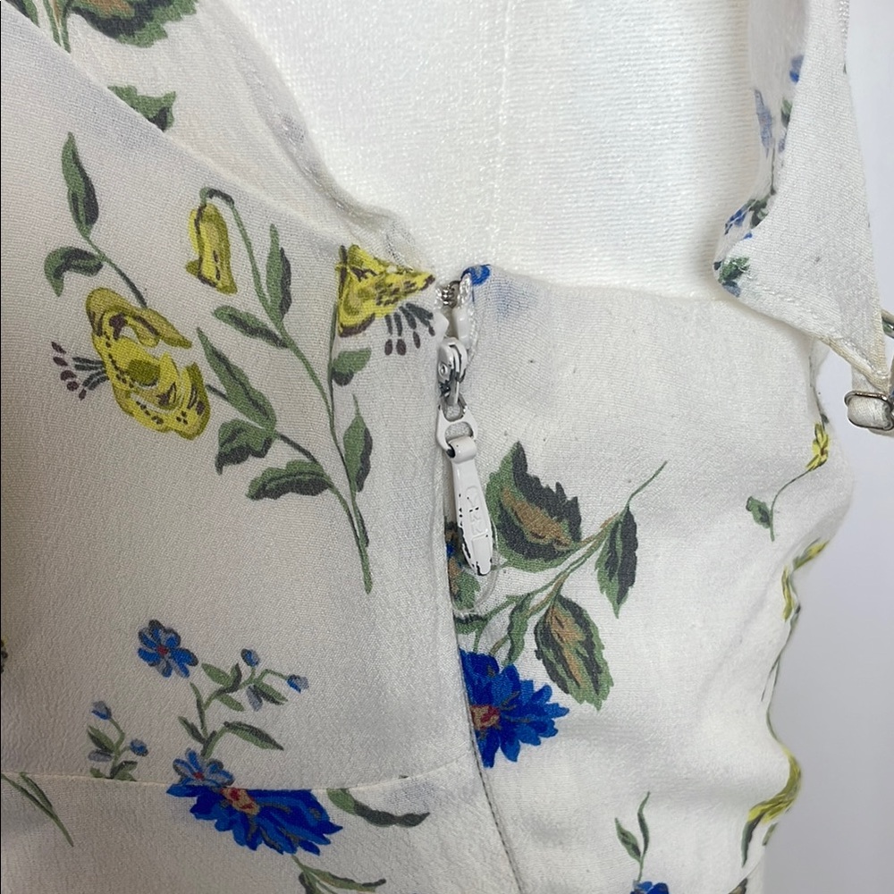 Jason Wu Floral Ruffle Midi Dress, 12 - Picture 13 of 17